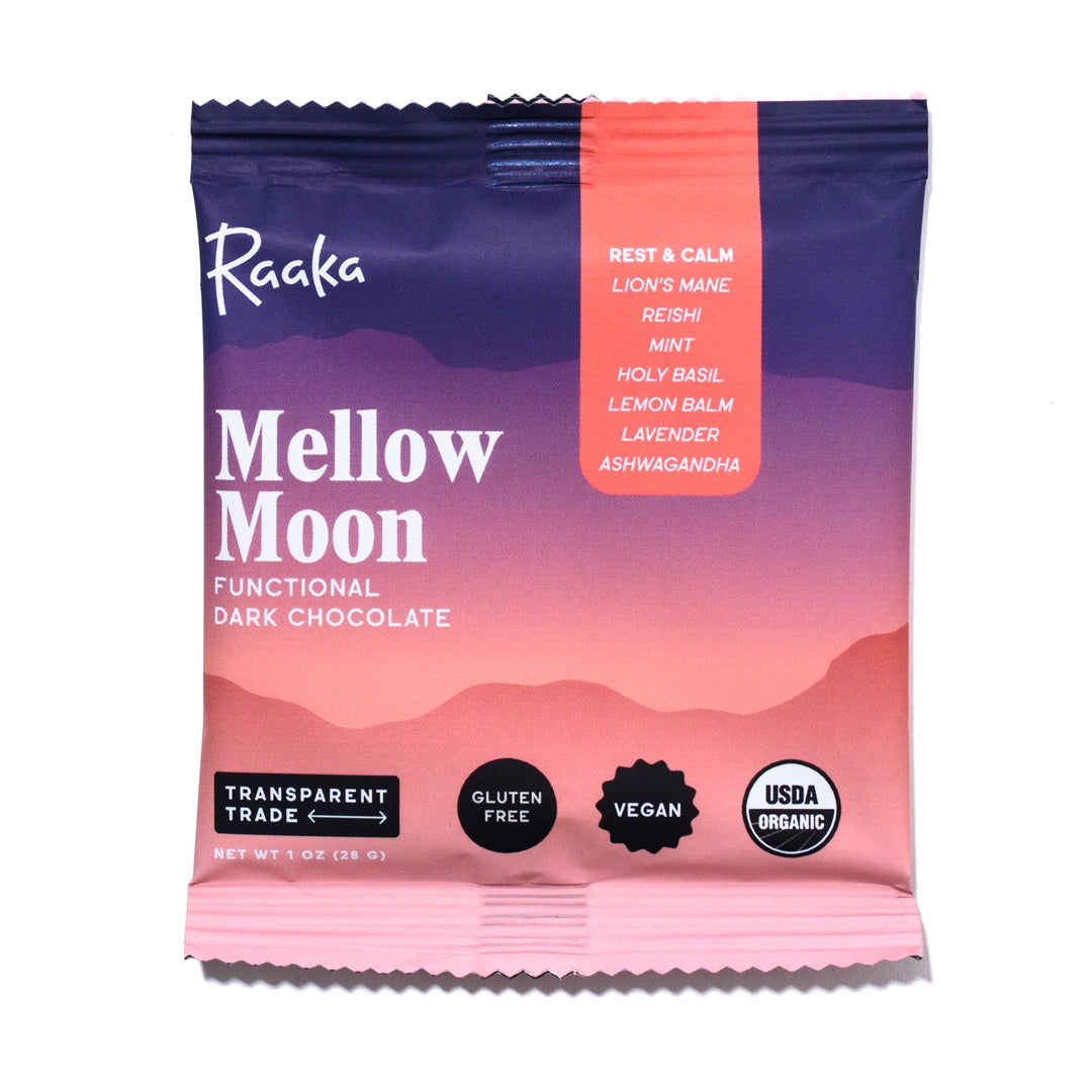 Raaka | Functional Chocolate: Mellow Moon (28g)