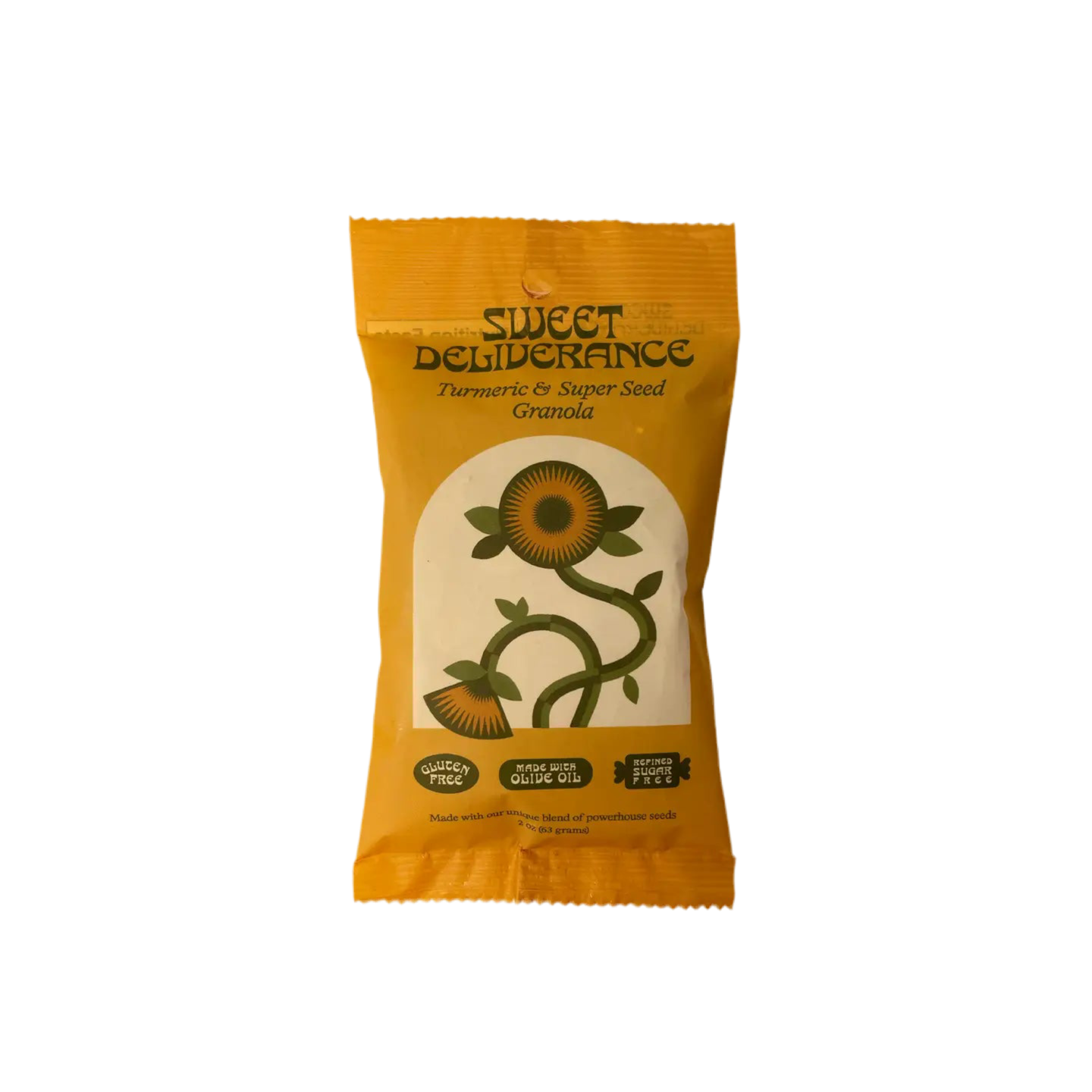 Sweet Deliverance | Small Turmeric & Super Seed Granola (57g)