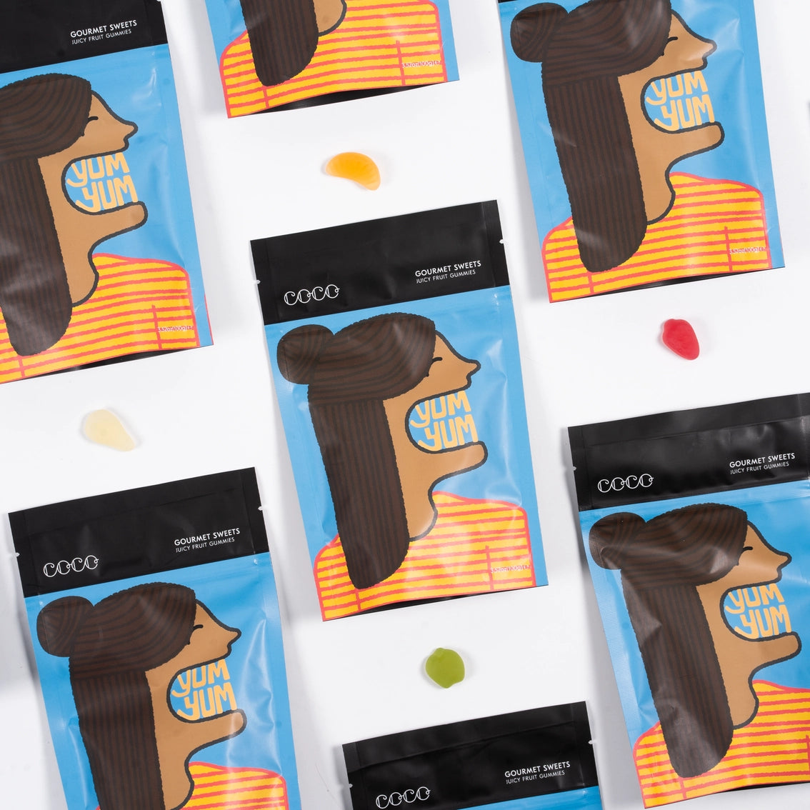 Coco | Gourmet Sweets: Juicy Fruit Gummies (100g) *BB SEP 2025*