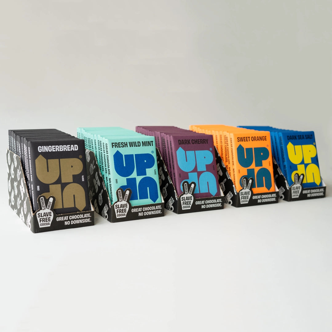 Up Up | Dark Cherry Chocolate (130g)