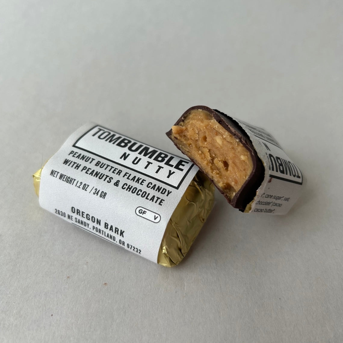 Oregon Bark | Nutty Peanut Butter Flake Candy (34g)