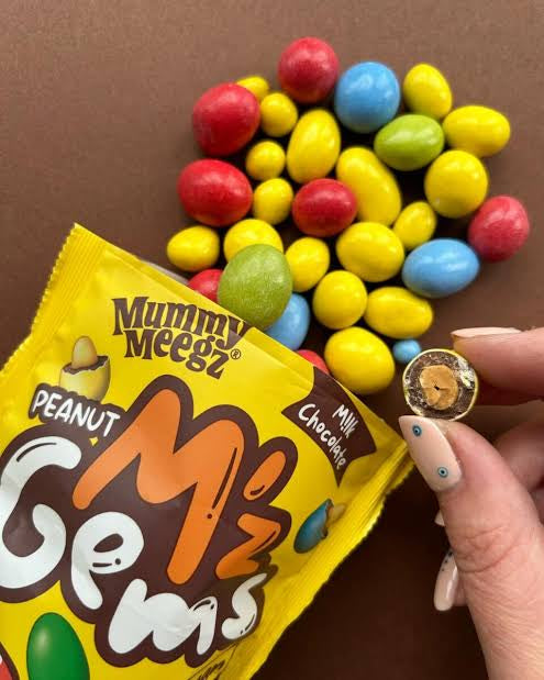 Mummy Meegz | M'z Gems Peanut Chocolate (80g) *BB NOV 2025*