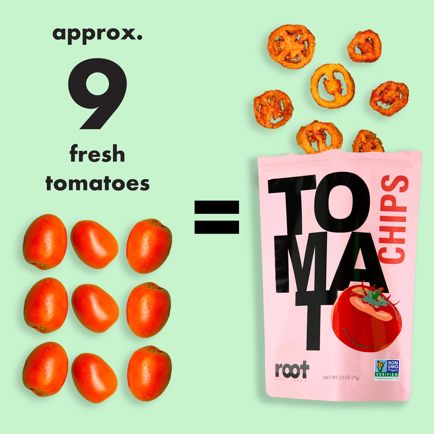 Root Foods | Tomato Chips (71g)