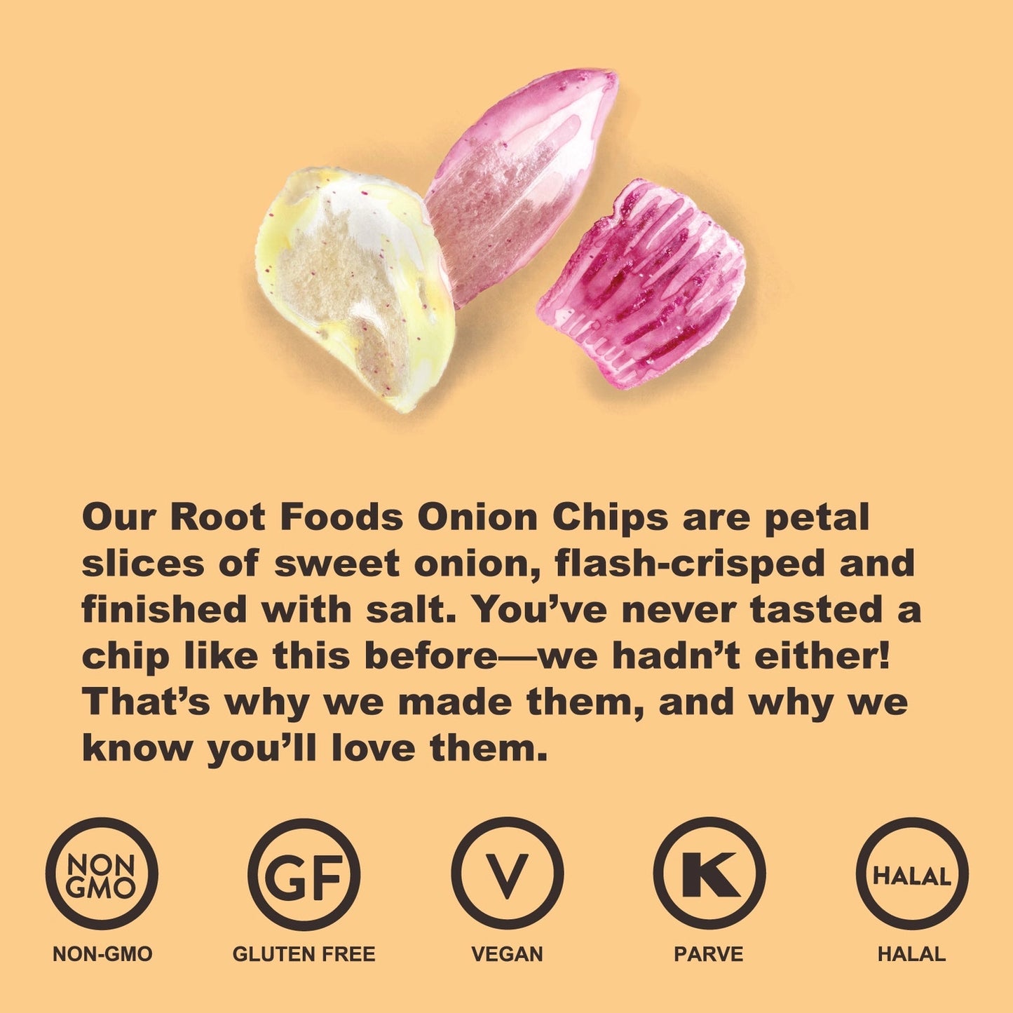 Root Foods | Onion Chips (71g)