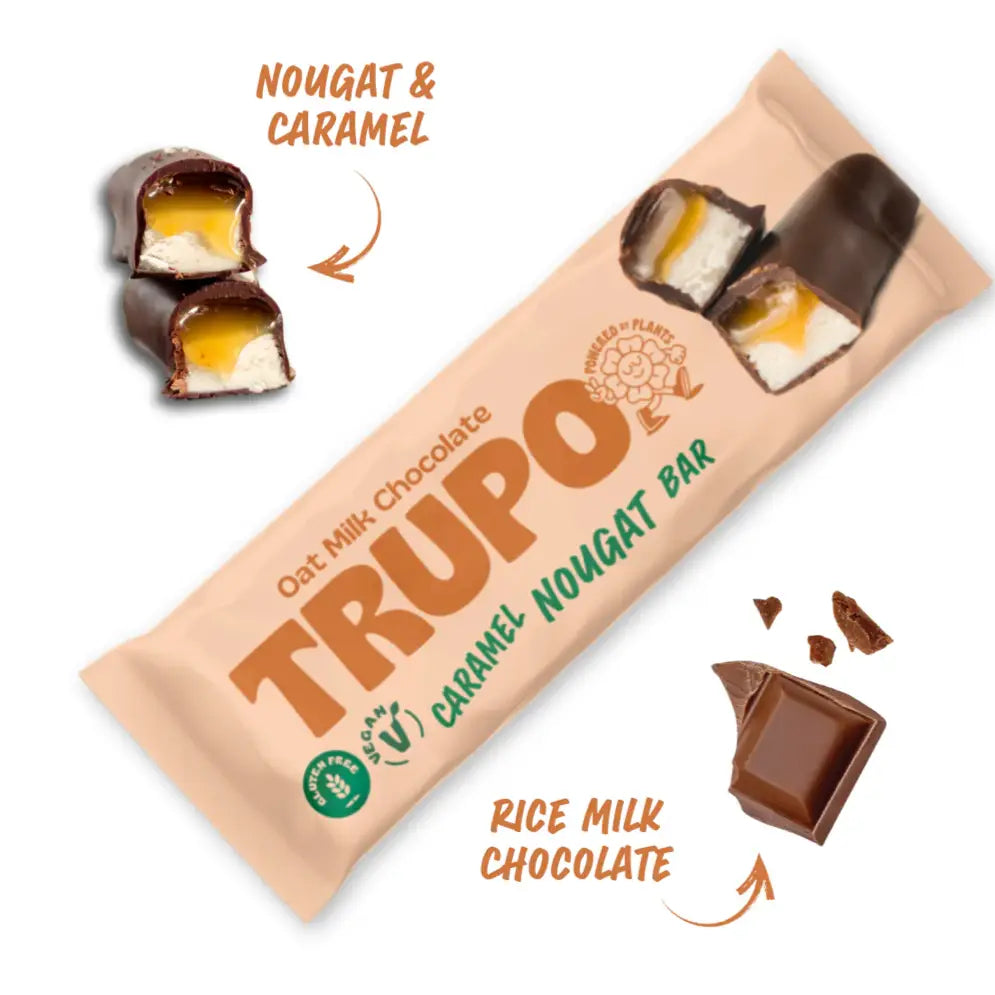 Trupo | Caramel Nougat Chocolate (50g)