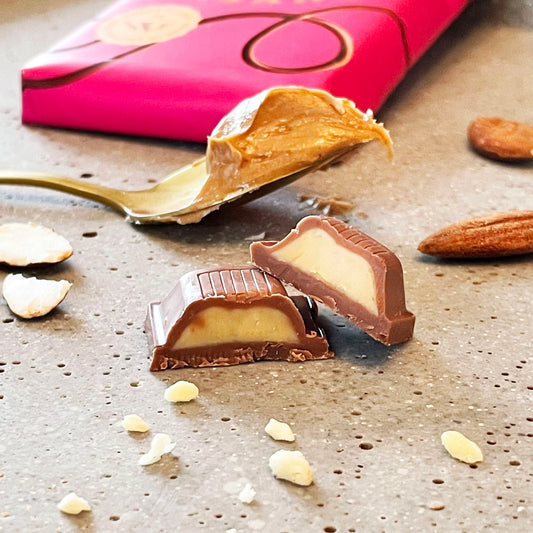 Rhythm 108 | Large Roasted Almond Butter Chocolate (100g)