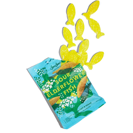 BonBon | Sour Elderflower Swedish Fish (150g)