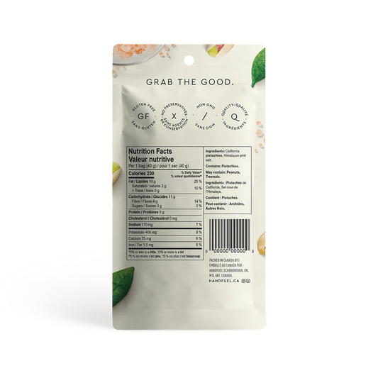 Hand Fuel | Himalayan Salt Pistachios (40g)