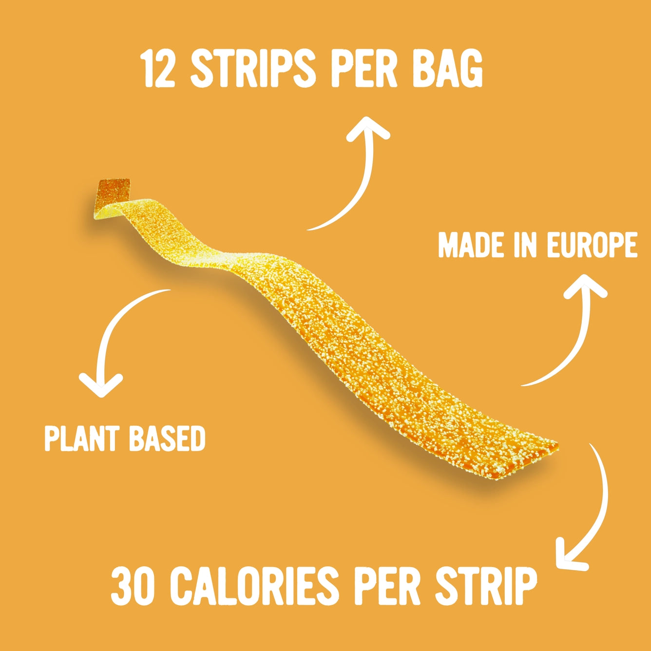 Saturday Sweets | Mango Sour Strands (92g)