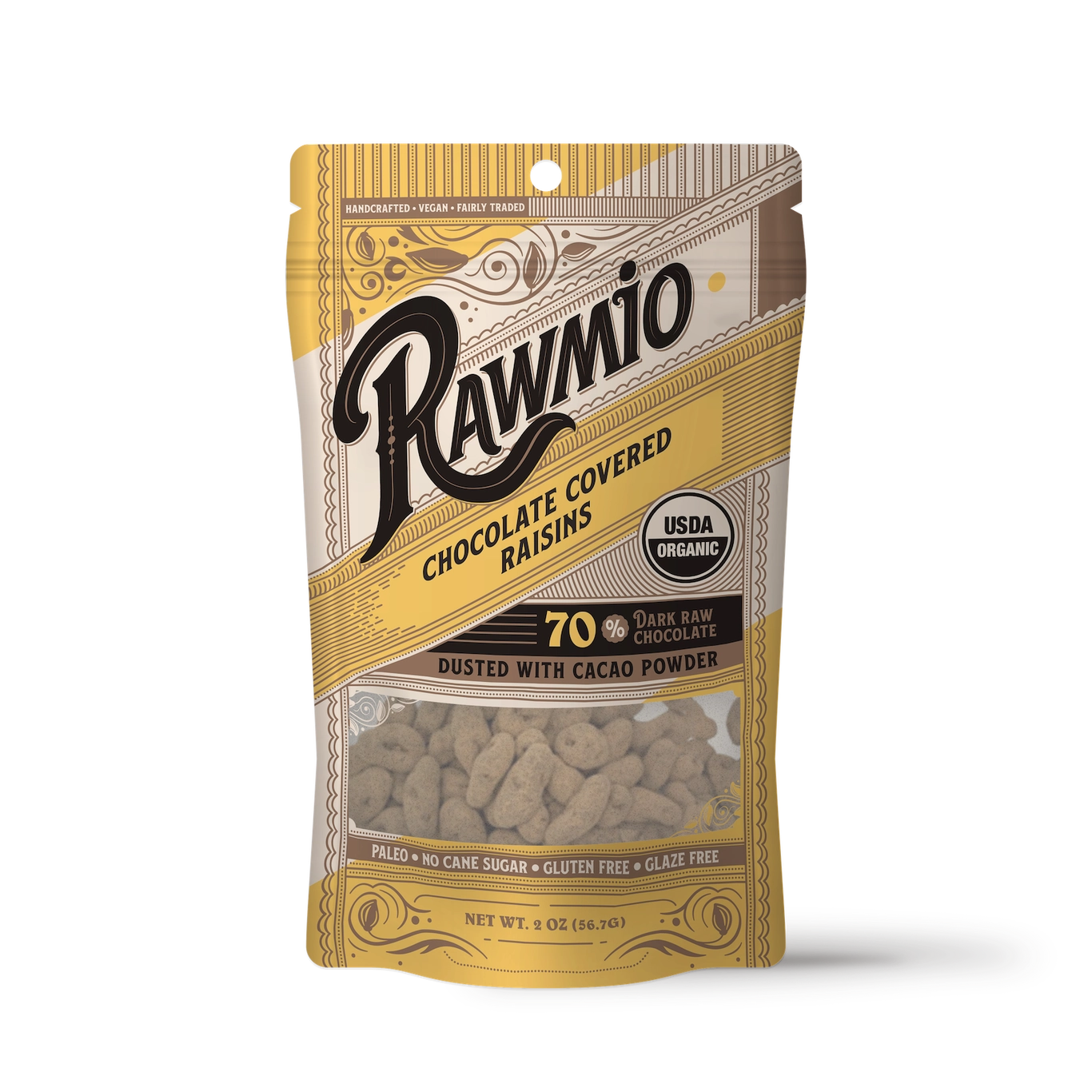 Rawmio | Chocolate Covered Raisins (57g)