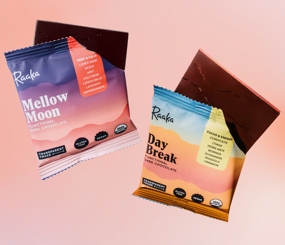 Raaka | Functional Chocolate: Mellow Moon (28g)