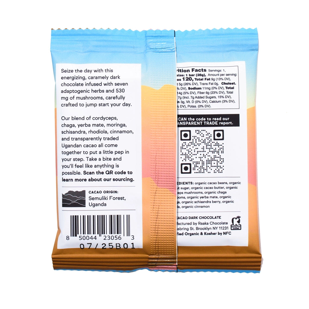 Raaka | Functional Chocolate: Day Break (28g)