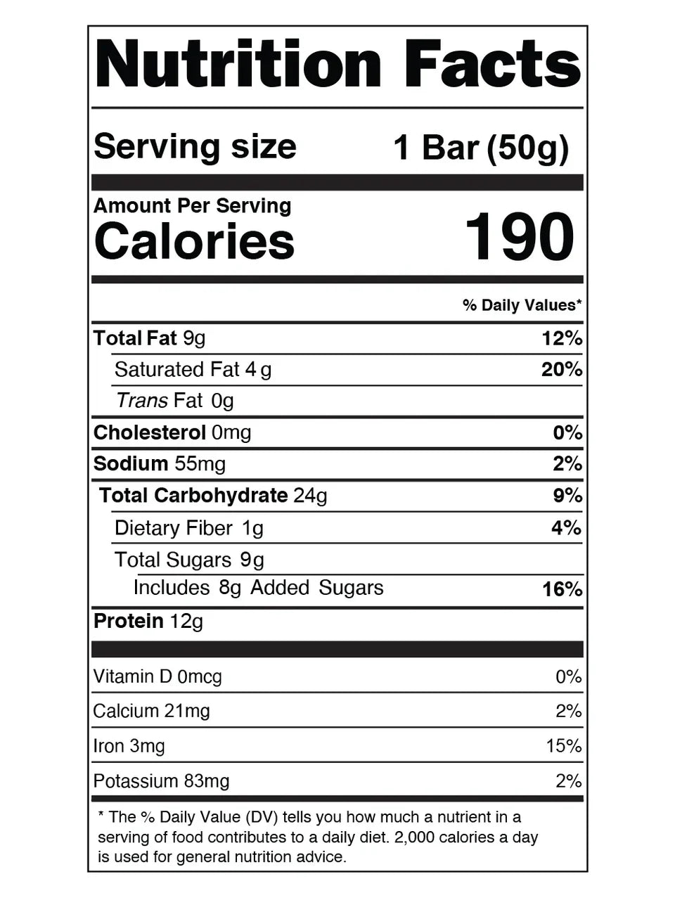 Trubar | Oh Oh Cookie Dough Protein Bar (50g)