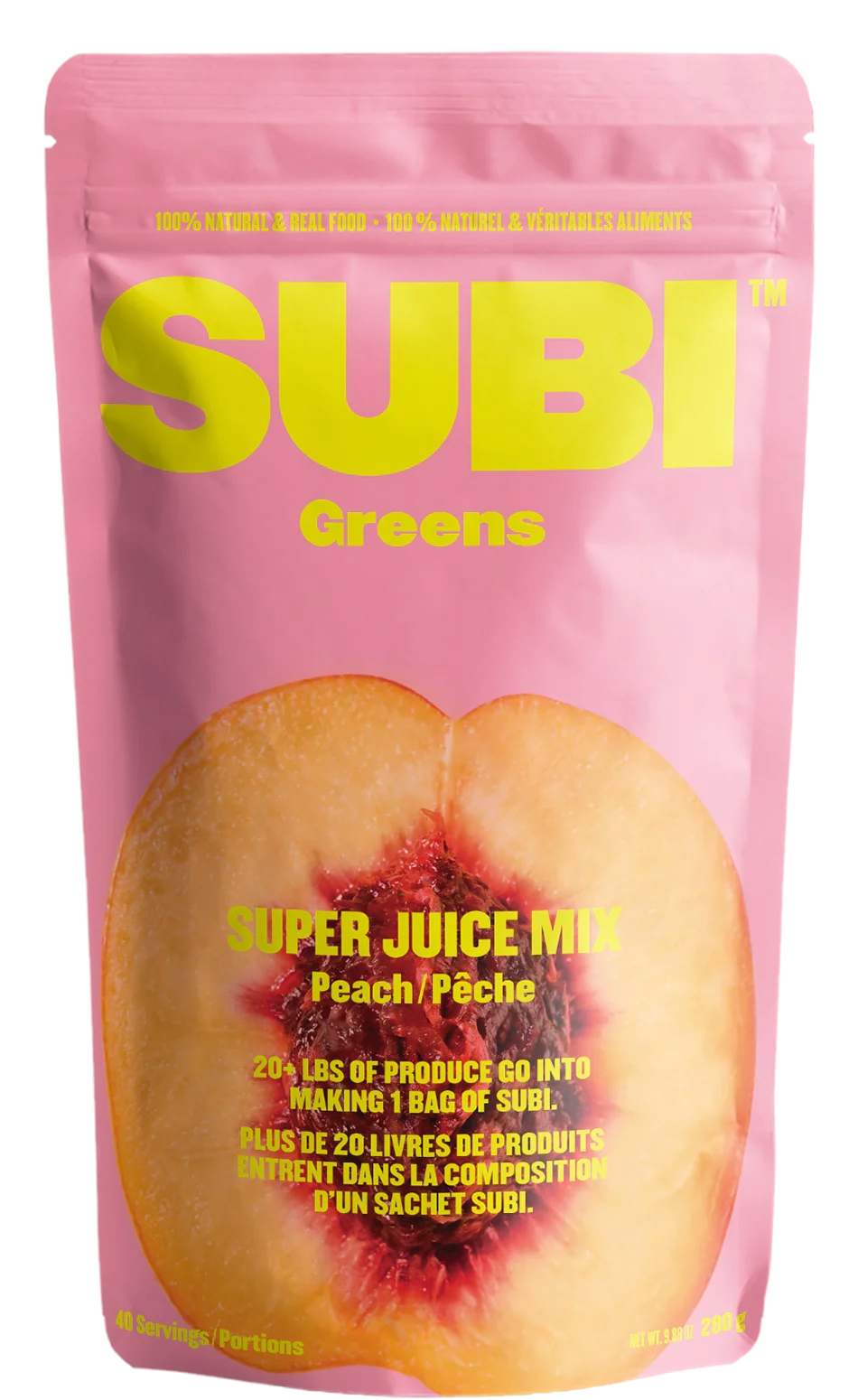Subi | Superfoods Juice Mix: Peach (7g)