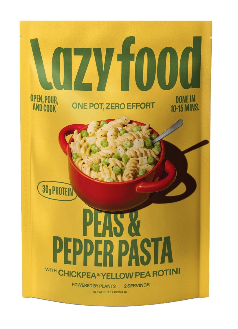 Lazy Food | Peas & Pepper Pasta (154g)