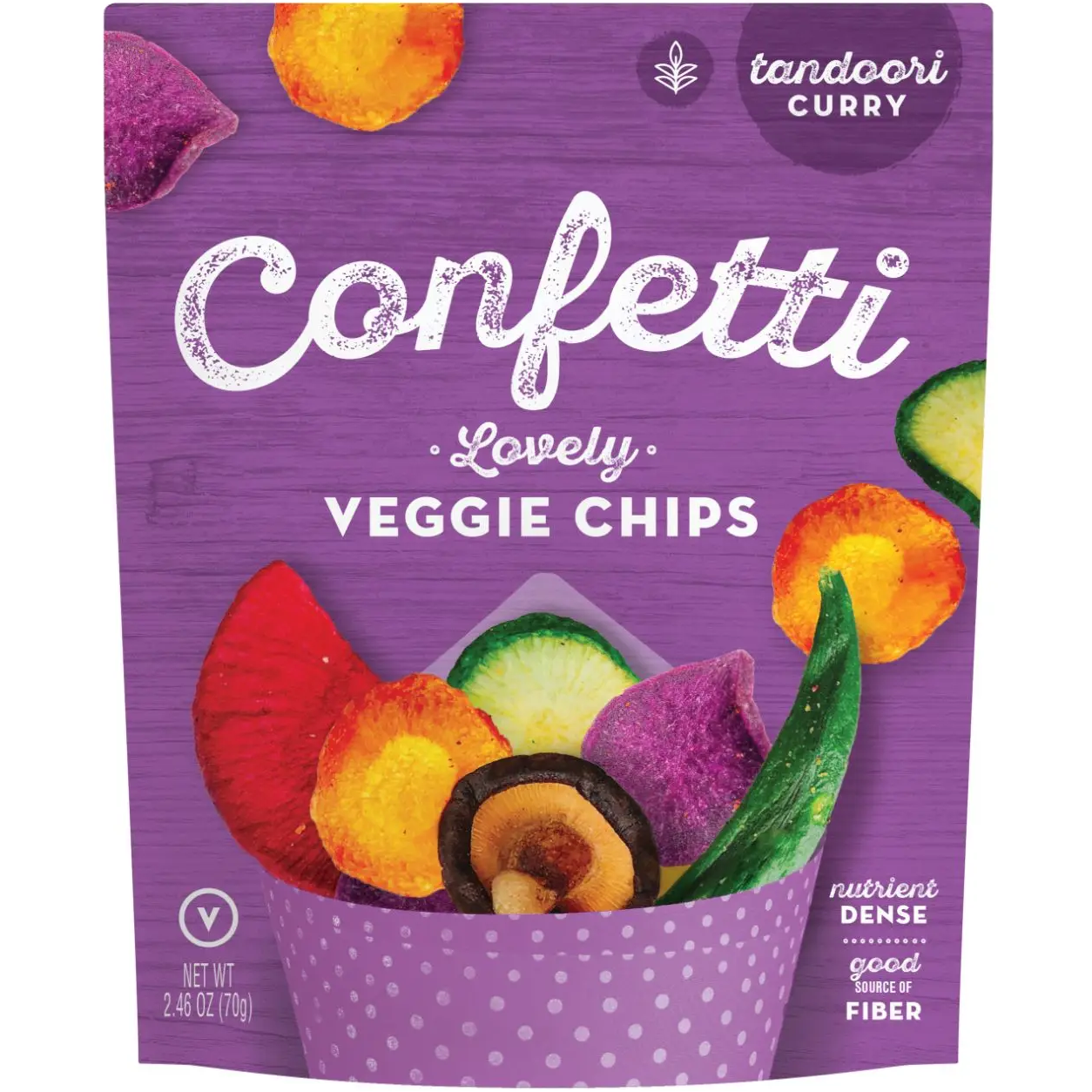 Confetti | Veggie Chips: Tandoori Curry (70g)