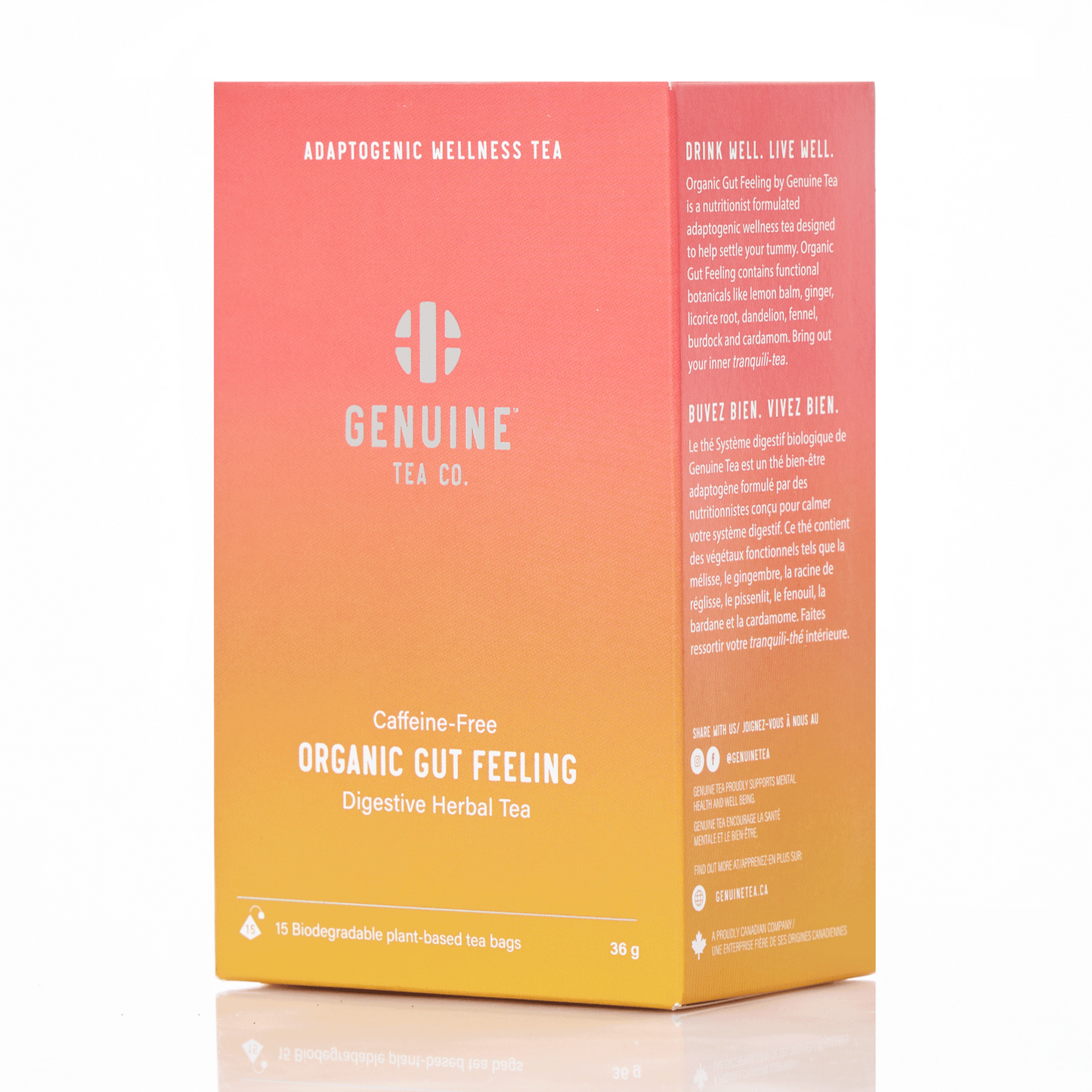 Genuine Tea Co | Organic Gut Feeling (15 bags)