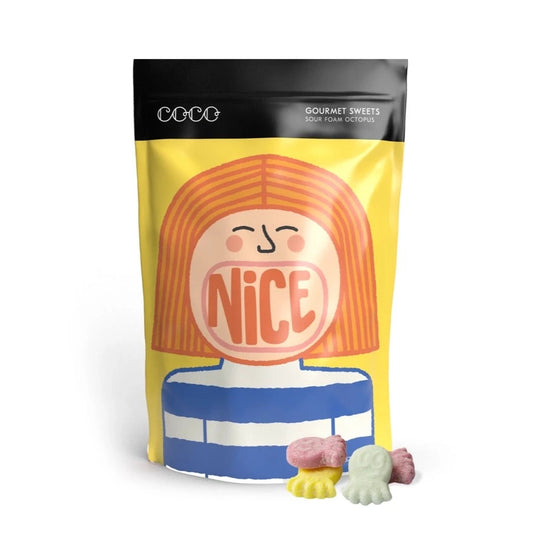 Coco | Gourmet Sweets: Sour Foam Octopus (100g) *SHIPS SEP 15*