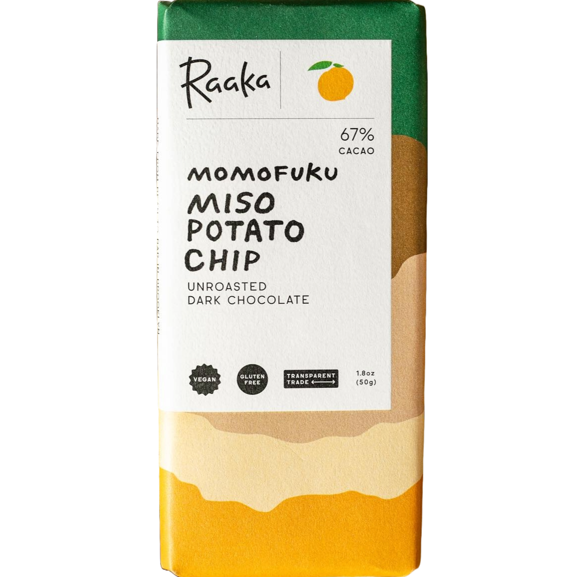Momofuku x Raaka | Chocolate: Miso Potato Chip (51g)