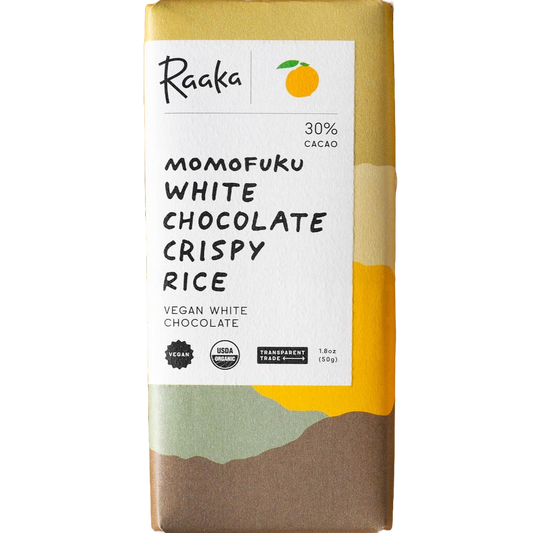 Momofuku x Raaka | Chocolate: White Crispy Rice (51g)