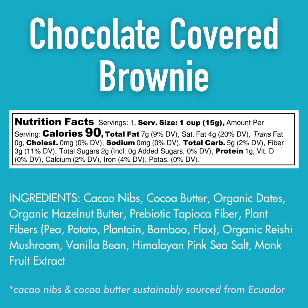 B.T.R. | Superfood Truffle Cups: Brownie Batter 'Cloud Nine' (90g)