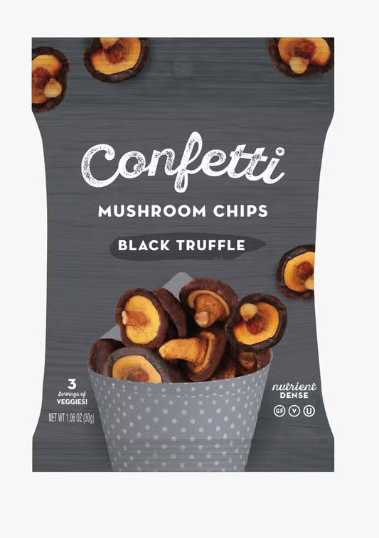 Confetti | Mushroom Chips - Black Truffle (30g)