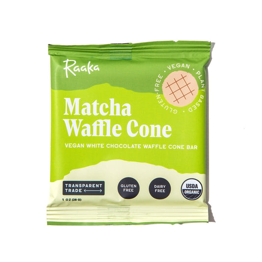 Raaka | Waffle Cone - Matcha (28g)