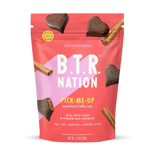 B.T.R. | Superfood Truffle Cups: Snickerdoodle Pick-Me-Up (90g)