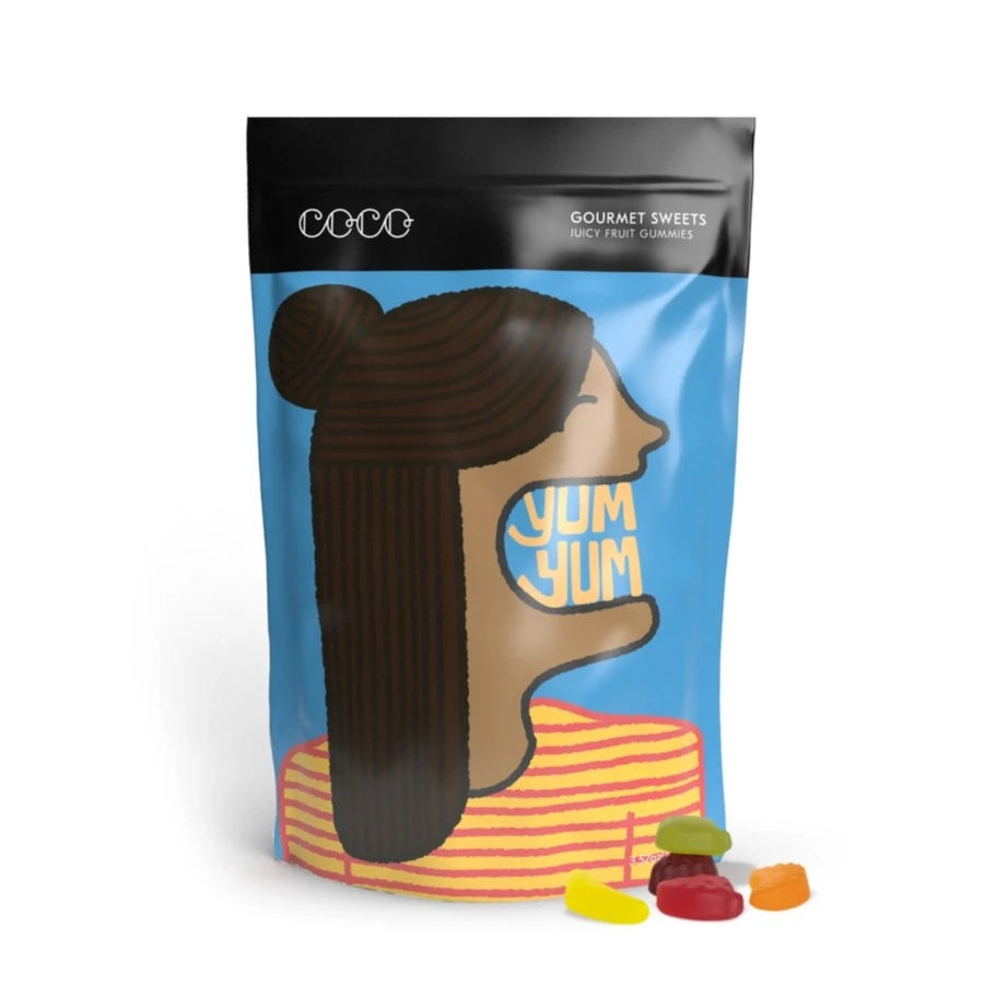 Coco | Gourmet Sweets: Juicy Fruit Gummies (100g)