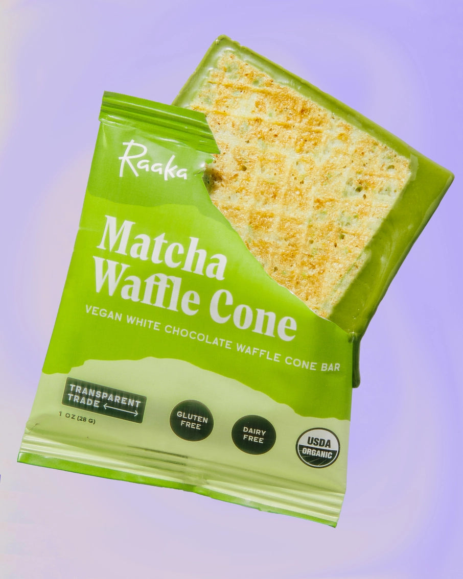 Raaka | Waffle Cone - Matcha (28g)