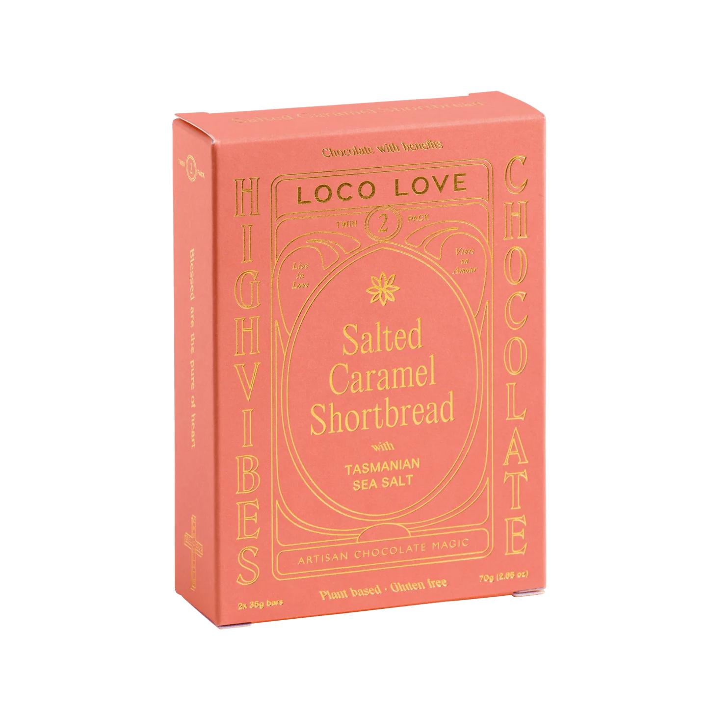 Loco Love | Salted Caramel Shortbread Chocolate (70g)