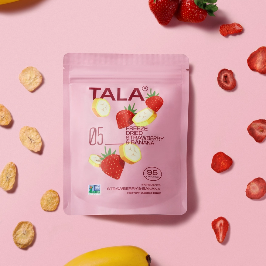 Tala | Freeze Dried Strawberry & Banana (25g)