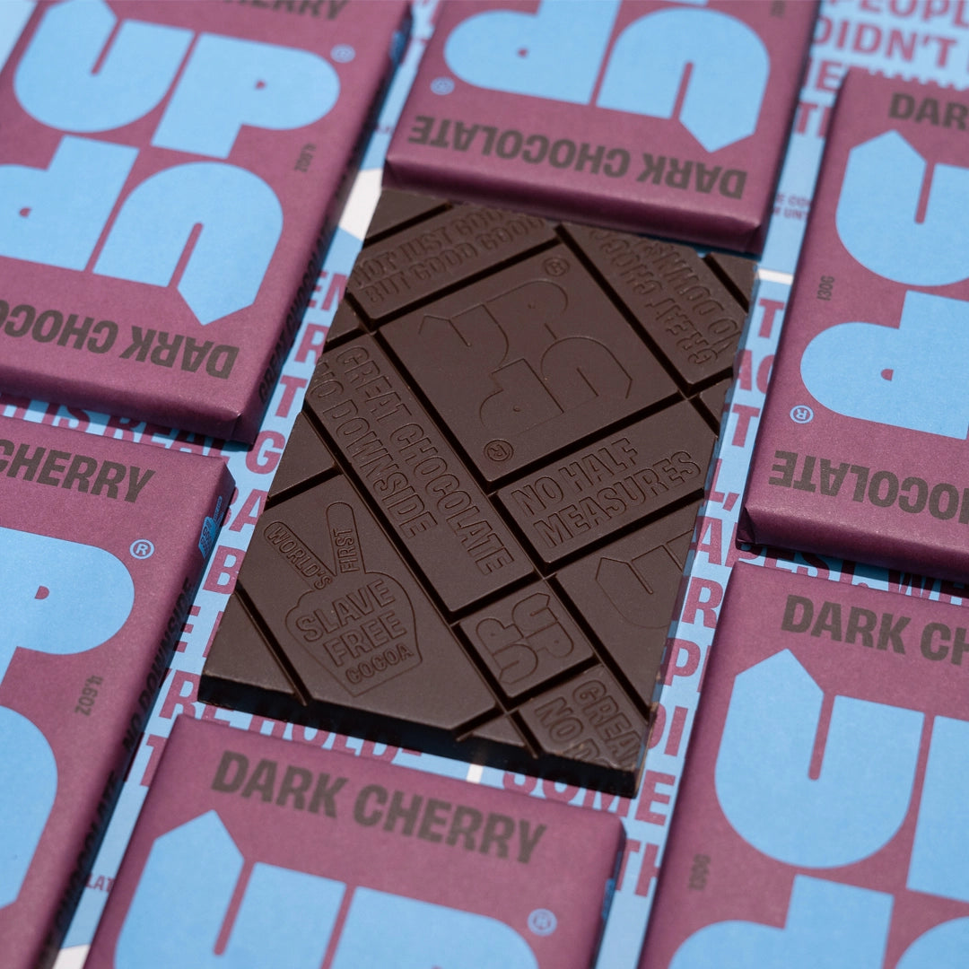 Up Up | Dark Cherry Chocolate (130g)