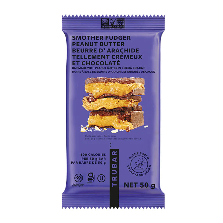 Trubar | Smoother Fudger Peanut Butter Protein Bar (50g)