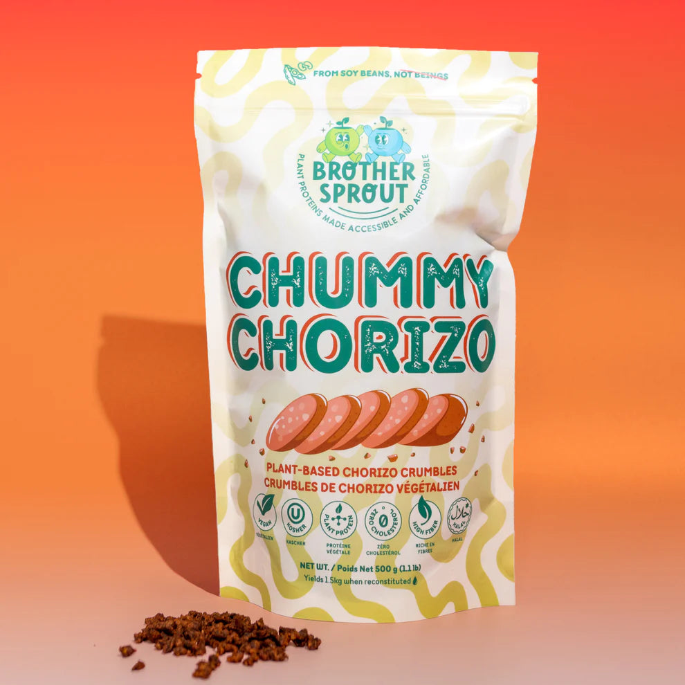 Brother Sprout | Plant-Based Meat: Chummy Chorizo (500g)