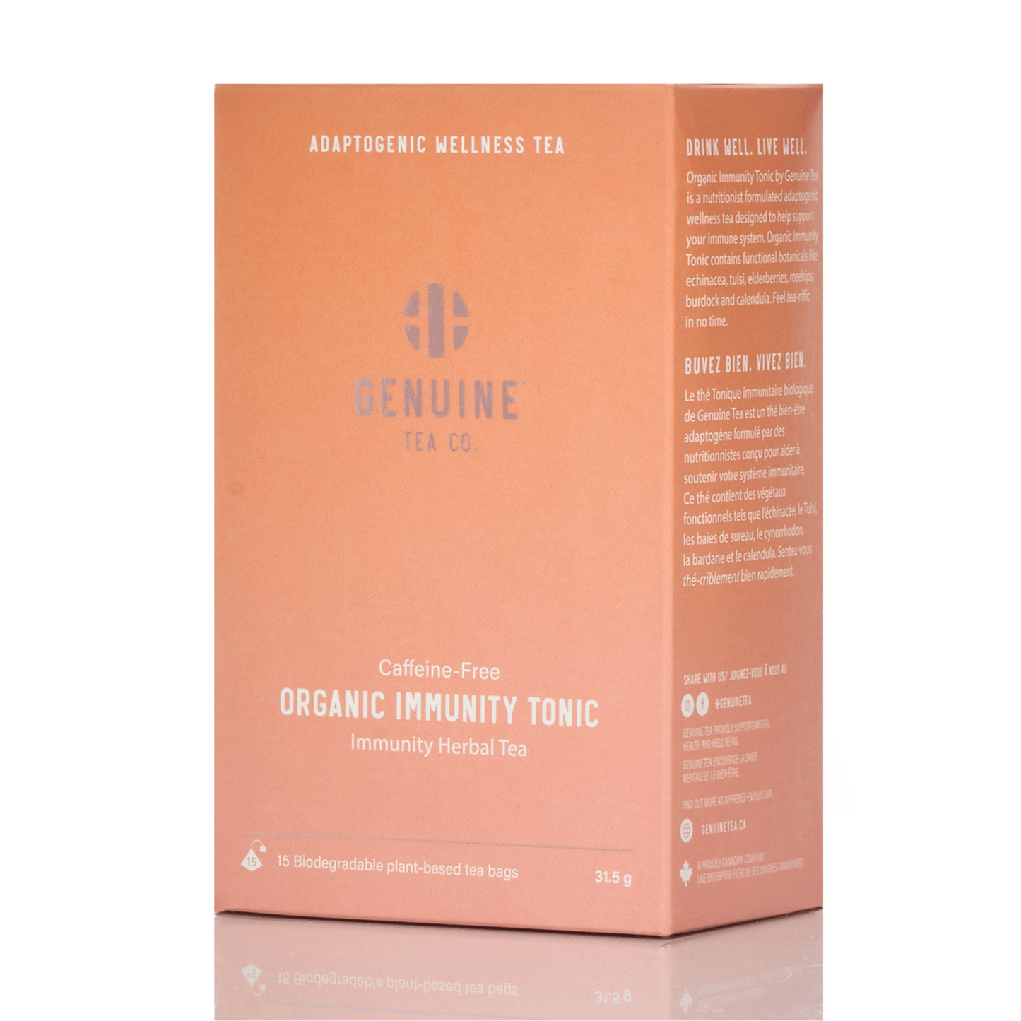 Genuine Tea Co | Organic Immunity Tonic (15 bags)