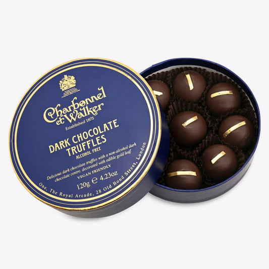 Charbonnel & Walker | Gold Leaf Dark Chocolate Truffles (120g)