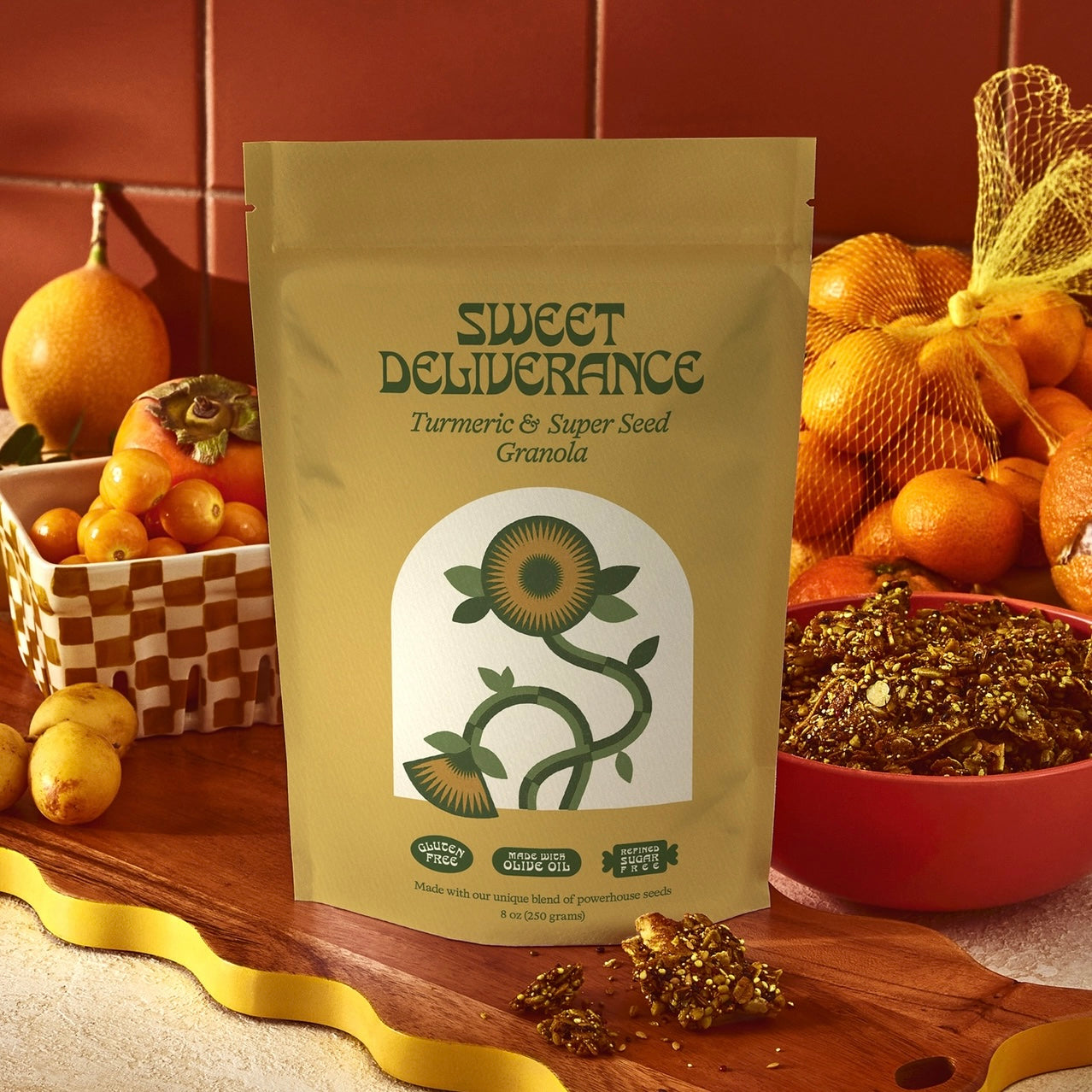 Sweet Deliverance | Small Turmeric & Super Seed Granola (57g)