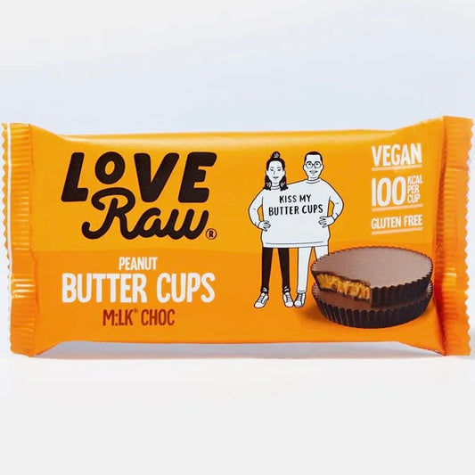 Love Raw | Milk Choc Peanut Butter Cups (34g)