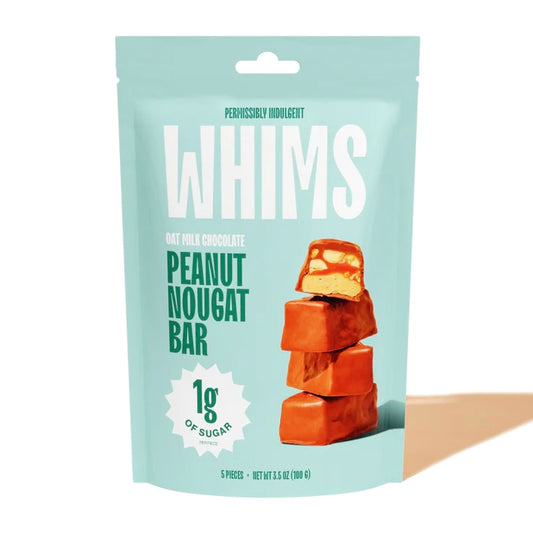 Whims | Chocolate Peanut Nougat Bar (100g)