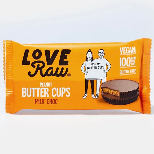 Love Raw | Peanut Butter Cups: Milk Chocolate (34g)