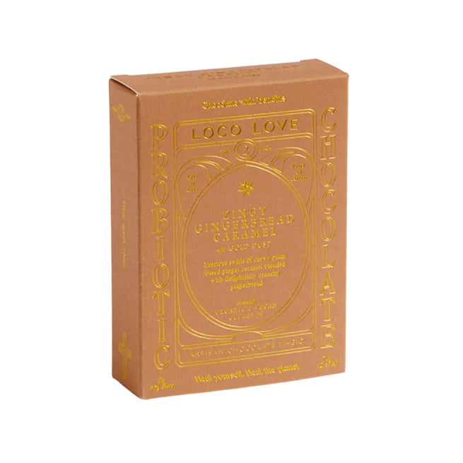 Loco Love | Zingy Gingerbread Caramel Chocolate (70g)