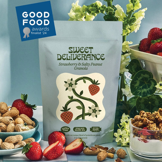 Sweet Deliverance | Large Strawberry & Salty Peanut Granola (250g)