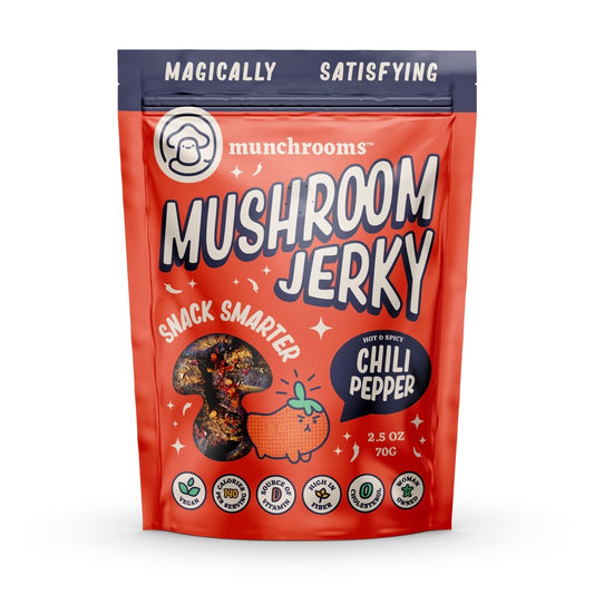 Munchrooms | Chili Pepper Mushroom Jerky (70g)