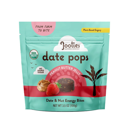 Joolies | Peanut Butter Jelly Date Pops (100g)