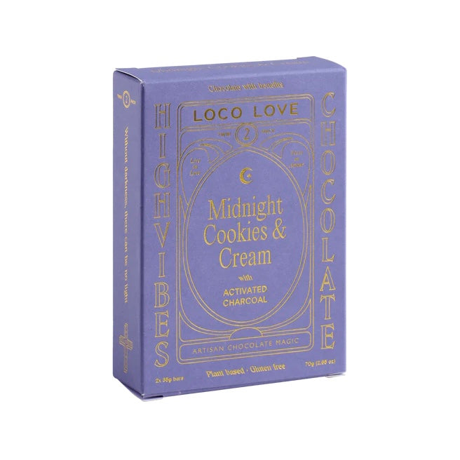 Loco Love | Midnight Cookies & Creme Chocolate (70g)