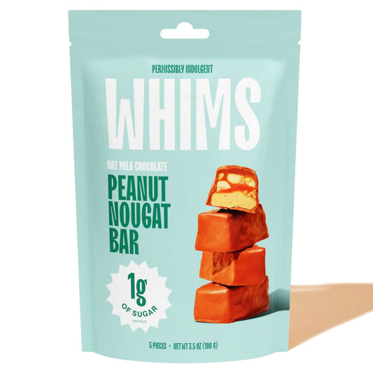 Whims | Peanut Nougat Chocolate Bar (100g)