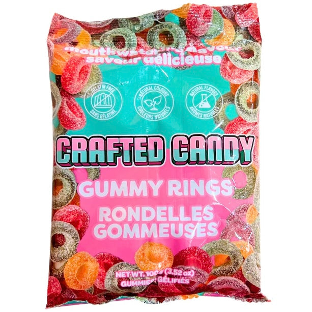 Crafted Candy | Gummy Rings (100g)