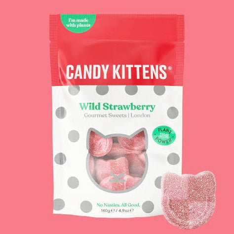 Candy Kittens | Gourmet Sweets: Wild Strawberry (140g)