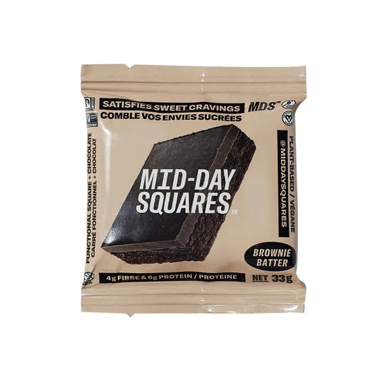 Mid-Day Squares | Brownie Batter Functional Chocolate (33g)